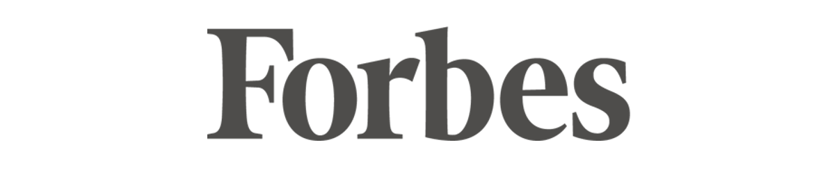 Logo di Forbes, testo nero in grassetto su sfondo trasparente.